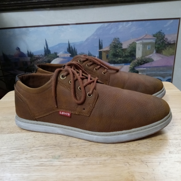 Levi's Other - Levi's Mens Arnold Tumbled WX C Casual Vegan Synthetic Leather Sneaker Shoe.🚢